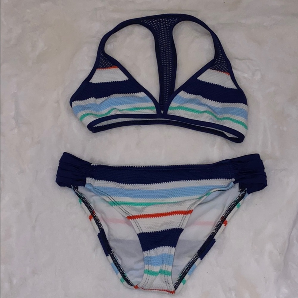 Splendid Striped Swimsuit